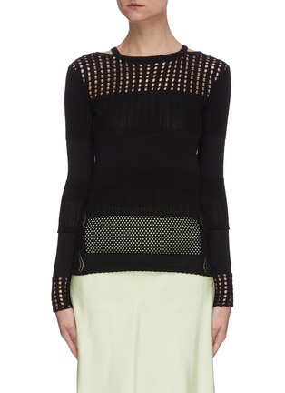 Main View - Click To Enlarge - 3.1 PHILLIP LIM - Pointelle knit sweater