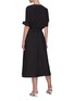 Back View - Click To Enlarge - 3.1 PHILLIP LIM - Dolman sleeve belted dress