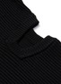  - 3.1 PHILLIP LIM - Flared sleeve cutout rib knit top