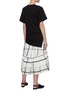 Back View - Click To Enlarge - 3.1 PHILLIP LIM - Side tie hybrid T-shirt dress