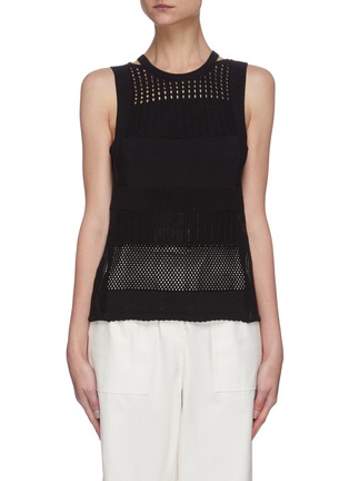Main View - Click To Enlarge - 3.1 PHILLIP LIM - Pointelle knit tank top