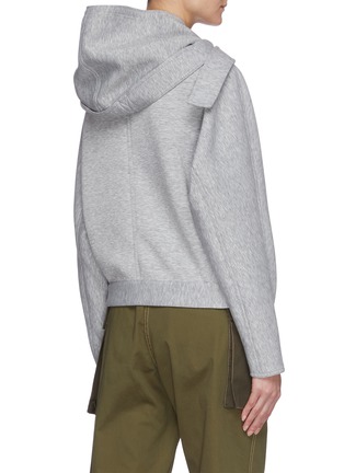 Back View - Click To Enlarge - 3.1 PHILLIP LIM - Buckle strap hooded jacket