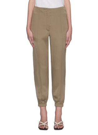 Main View - Click To Enlarge - 3.1 PHILLIP LIM - 'Ghost' elastic cuff jogging pants