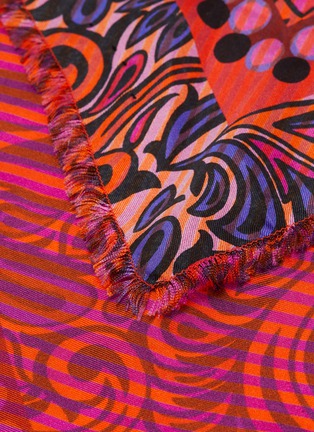 Detail View - Click To Enlarge - FRANCO FERRARI - 'Twill' graphic print scarf