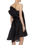 Back View - Click To Enlarge - NINA RICCI - Strapless sculpted silk gazar dress
