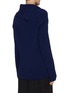 Back View - Click To Enlarge - NINA RICCI - Foldover neck rib knit sweater