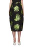 Main View - Click To Enlarge - NINA RICCI - Floral embroidered gauze shift dress