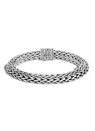 Detail View - Click To Enlarge - JOHN HARDY - Classic Chain Tiga' diamond sterling silver bracelet