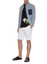 Figure View - Click To Enlarge - LOEWE - 'Paula's Ibiza' contrast patch pocket workman jacket