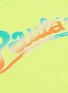  - LOEWE - 'Paula's Ibiza' logo print fringed sleeve T-shirt