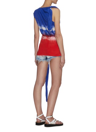 Back View - Click To Enlarge - LOEWE - Paula's Ibiza' tie dye sleeveless knot top