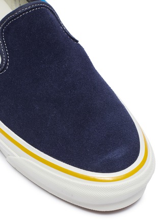 Detail View - Click To Enlarge - VANS - 'OG Classic Slip-on LX' suede leather sneakers