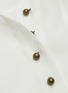  - BALMAIN - Ascot bow sheer silk georgette blouse