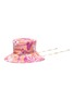 Main View - Click To Enlarge - LOEWE - Paula's Ibiza' waterlily print canvas fisherman hat