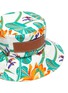 Detail View - Click To Enlarge - LOEWE - Paula's Ibiza' waterlily print canvas fisherman hat