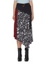 Main View - Click To Enlarge - PROENZA SCHOULER - Belted panel floral print asymmetric skirt