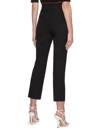 Back View - Click To Enlarge - PROENZA SCHOULER - Belted tuxedo suiting pants
