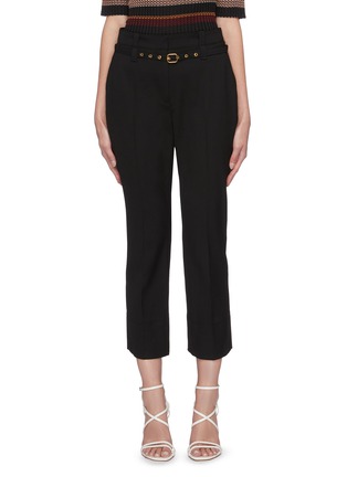 Main View - Click To Enlarge - PROENZA SCHOULER - Belted tuxedo suiting pants