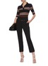 Figure View - Click To Enlarge - PROENZA SCHOULER - Belted tuxedo suiting pants