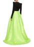 Back View - Click To Enlarge - ALEX PERRY - 'Dresden' fluorescent slit ball skirt