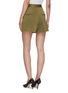 Back View - Click To Enlarge - ALEX PERRY - 'Avery' pleated tailored shorts