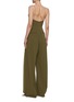 Back View - Click To Enlarge - ALEX PERRY - 'Harlow' draped satin crepe jumpsuit