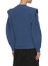Back View - Click To Enlarge - ISABEL MARANT - 'Bolton' ruffle panel structured shoulder cashmere blend sweater