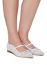 Figure View - Click To Enlarge - MALONE SOULIERS - Maureen perforated leather flats