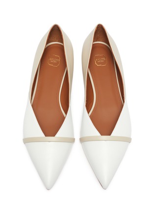 Detail View - Click To Enlarge - MALONE SOULIERS - Colette Nappa leather ballerina flats