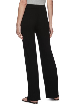 Back View - Click To Enlarge - NINETY PERCENT - Wide leg ribbed knit pants