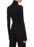 Back View - Click To Enlarge - NINETY PERCENT - Roll neck long sleeve bodysuit