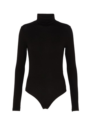 Main View - Click To Enlarge - NINETY PERCENT - Roll neck long sleeve bodysuit
