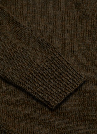  - PROENZA SCHOULER - Oversize Off-shoulder Merino Wool Knit Sweater