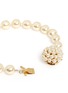 Detail View - Click To Enlarge - MIRIAM HASKELL - Beehive Baroque glass pearl flower bracelet