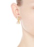 Figure View - Click To Enlarge - MIRIAM HASKELL - Baroque glass pearl crystal bow stud earrings
