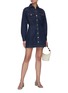 Figure View - Click To Enlarge - C/MEO COLLECTIVE - 'Pinnacles' denim dress