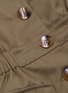  - C/MEO COLLECTIVE - 'Progressive' Elastic Waist Pad Shoulder Button Front Jacket