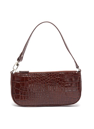 Main View - Click To Enlarge - BY FAR - Rachel' croc-embossed leather small handle bag