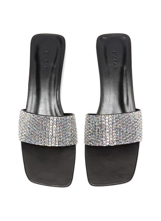 Detail View - Click To Enlarge - BY FAR - Ceni' crystal embellished leather sandals