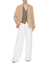 Figure View - Click To Enlarge - BARENA - 'Romeo' colourblock tailored vest