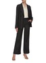 Figure View - Click To Enlarge - BARENA - 'Loretta' pleated tailored pants