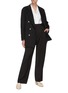 Figure View - Click To Enlarge - BARENA - Ettore double breasted blazer