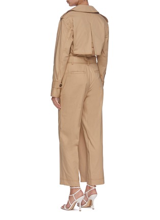Back View - Click To Enlarge - SIMKHAI - Harlow trench jumpsuit