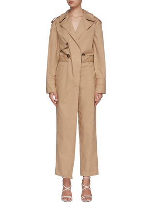 Main View - Click To Enlarge - SIMKHAI - Harlow trench jumpsuit