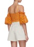 Back View - Click To Enlarge - SIMKHAI - Leigh lace tiered cami top