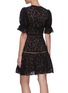 Back View - Click To Enlarge - SIMKHAI - Puff sleeve lace mini dress