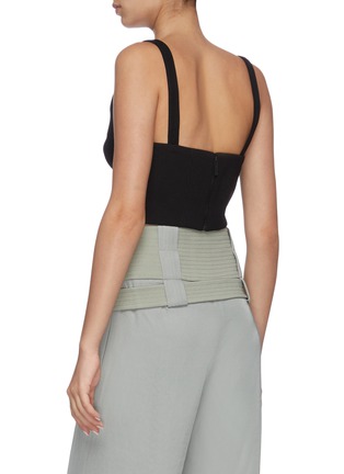 Back View - Click To Enlarge - DION LEE - Strap bustier top