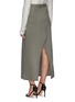 Back View - Click To Enlarge - DION LEE - Denim maxi skirt