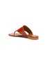  - PARIS TEXAS - Croc embossed flat thong sandals