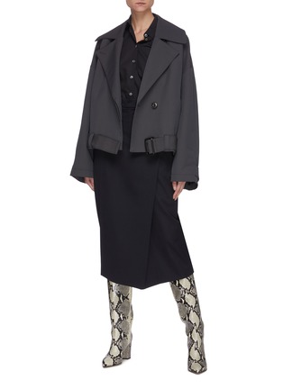 Figure View - Click To Enlarge - LEMAIRE - Oversize Blouson